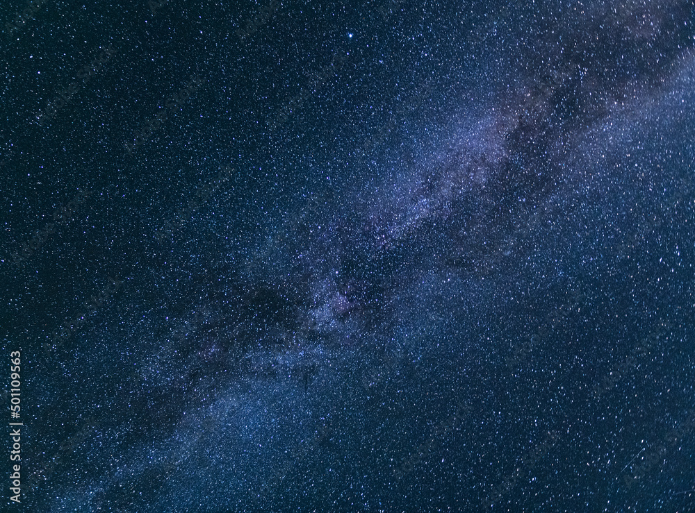 Night starry sky with Milky Way Night starry sky with Milky Way