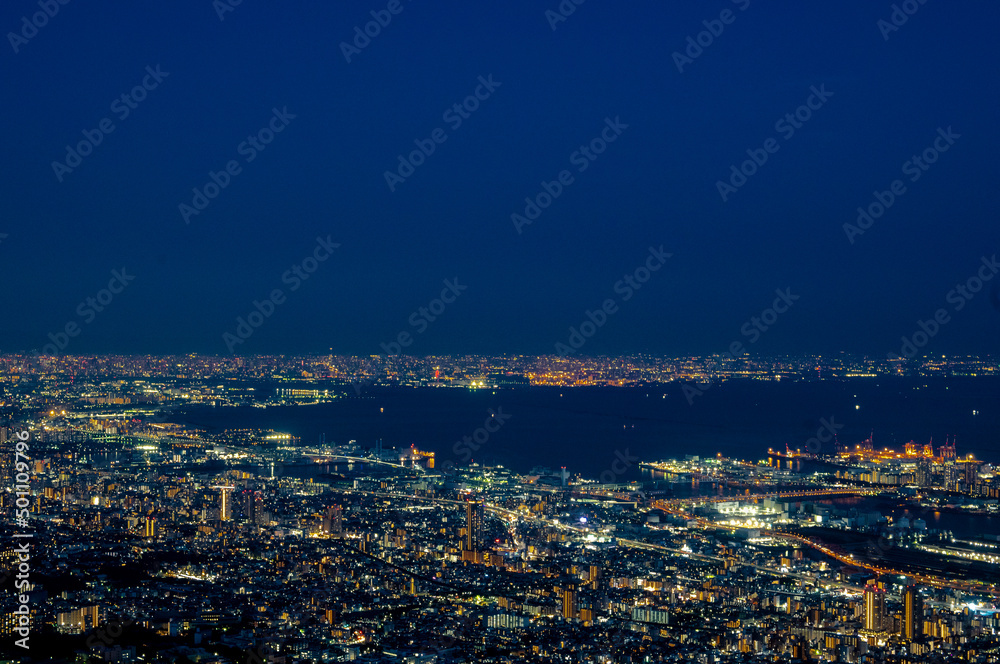 掬星台から望む夜景