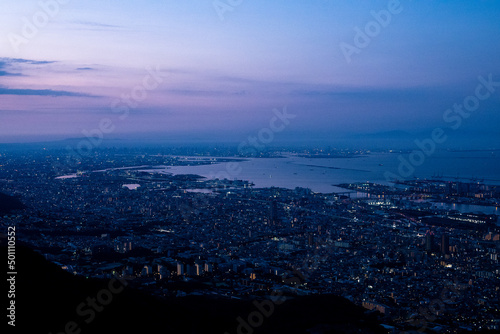 夜明け前の掬星台 © TOSHI