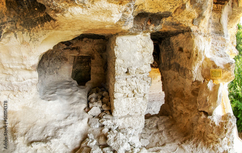 Aladzha monastery - cave complex in Bulgaria