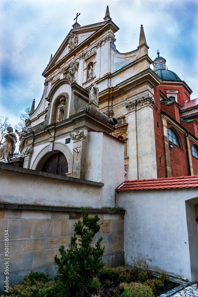 Kościół św. Apostołów Piotra i Pawła, Krakow, Poland.