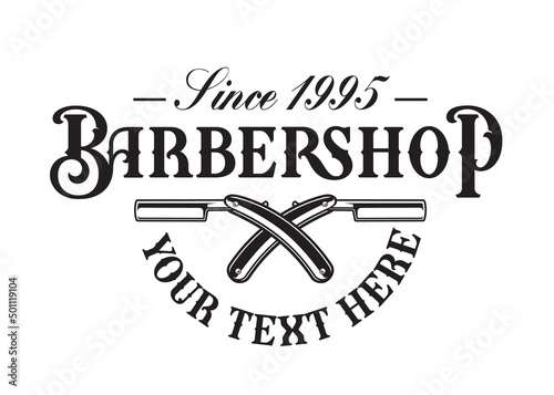 Barbershop Logo Template