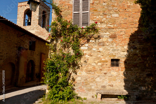 Fototapeta Naklejka Na Ścianę i Meble -  Borgo medievale di Mongiovino,Tavernelle Umbria