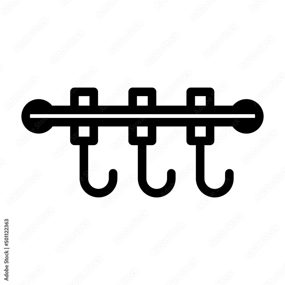 Naklejka premium hanger icon