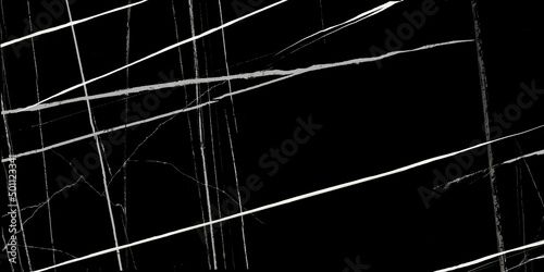 Print Black and white background Sahara noir marble