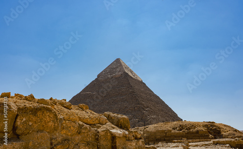 The Great Pyramid of Giza is a defining symbol of Egypt and the last of the ancient Seven Wonders of the World. The massive temple complex of Karnak was the principal religious center of the god Amun.