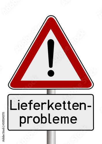 Achtung Lieferkettenprobleme