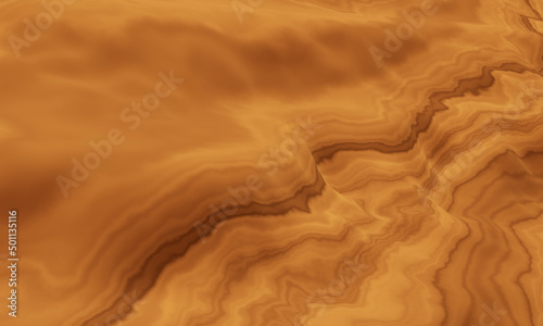 3D rendered abstract weathered layered sedimentary background. © Kavik