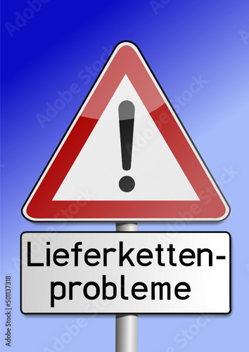 Achtung Lieferkettenprobleme