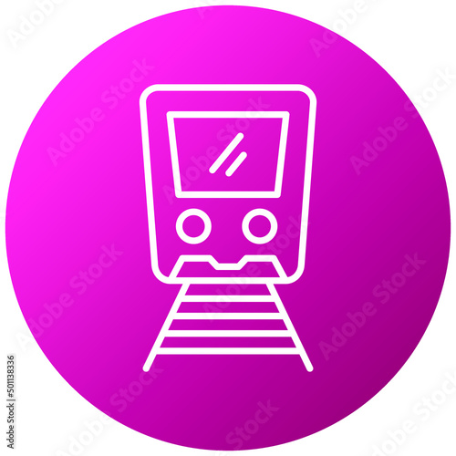 Vector Design Train Icon Style