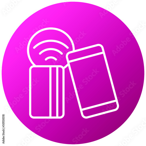 Vector Design Nfc Icon Style