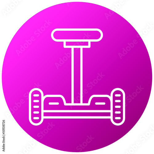 Vector Design Hoverboard Icon Style