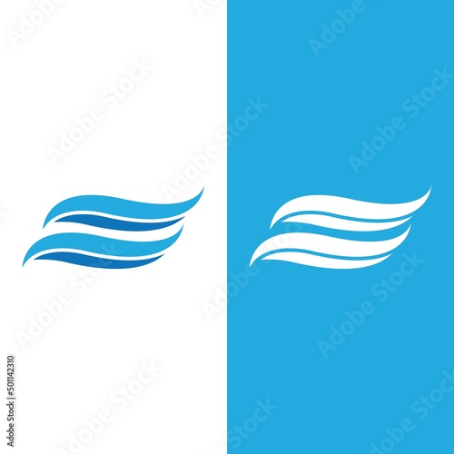 Wave beach vector illustration design