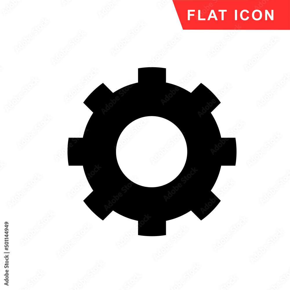 gear icon, vector illustration. Flat design style. vector gear icon illustration isolated on white background,
gear icon Eps10.