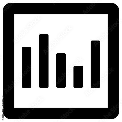 Perfect design icon of business chart