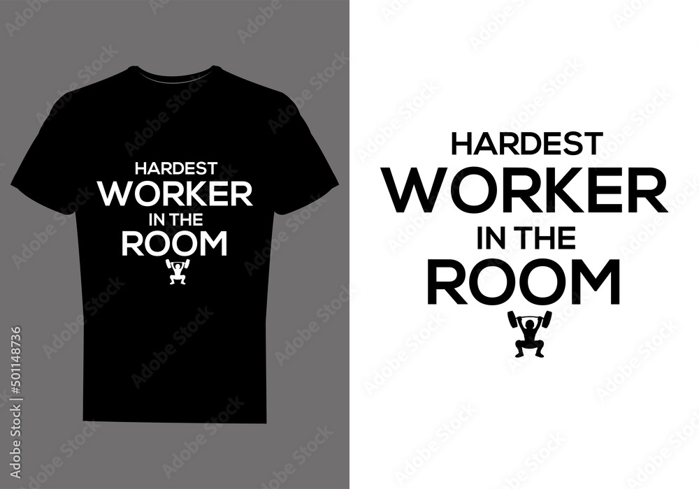 Abstract workout gym funny typography t-shirt design sample template Abstract workout gym funny typography t-shirt design sample template