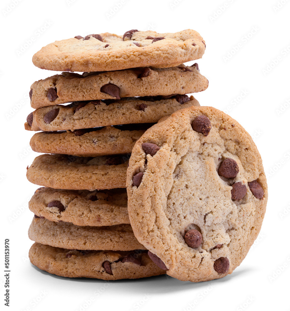 Chocolate Chip Cookies Stack Chocolate Chip Cookies Stack