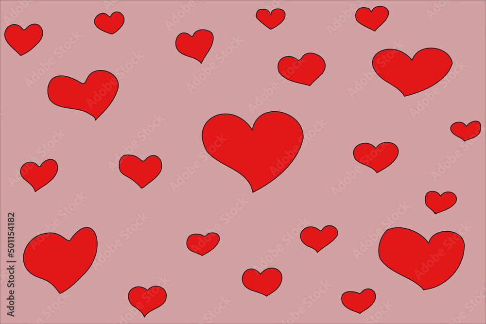 hearts, postcards, valentine, March 8