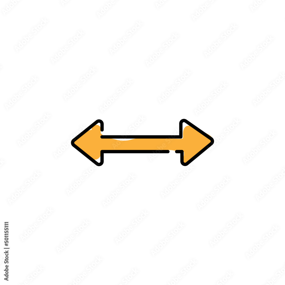 abstract arrow icon. modern arrow symbol vector abstract arrow icon. modern arrow symbol vector