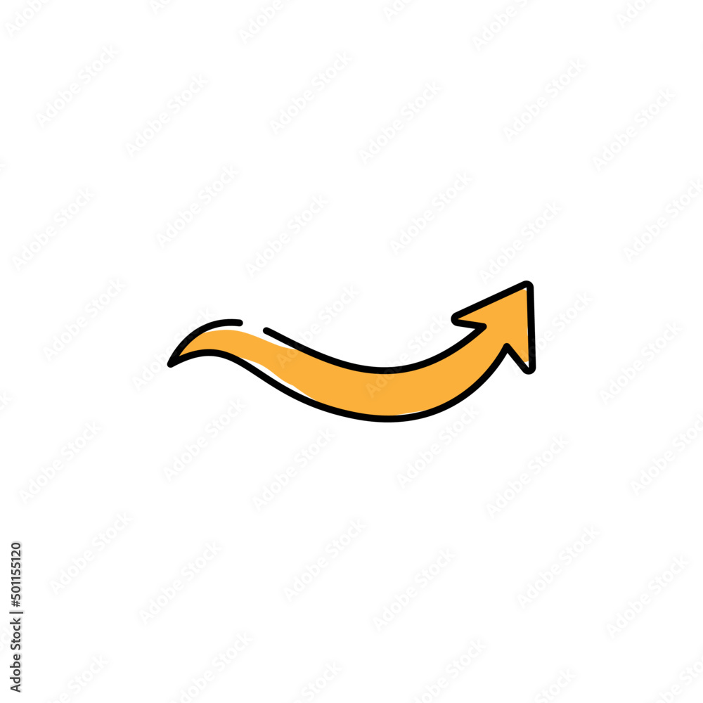 abstract arrow icon. modern arrow symbol vector abstract arrow icon. modern arrow symbol vector