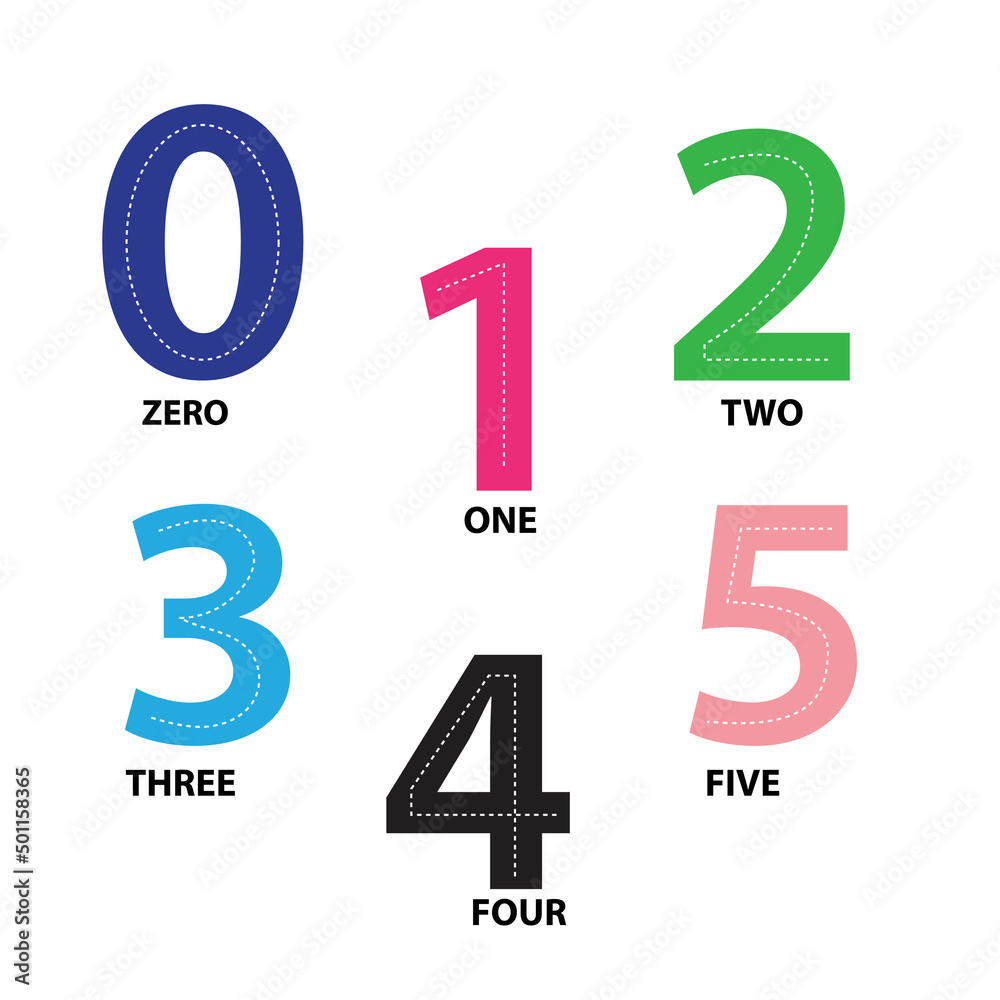 educational book for children to practice writing numbers with unique pictures. mathematic kids book or childrenbook educational book for children to practice writing numbers with unique pictures. mathematic kids book or childrenbook