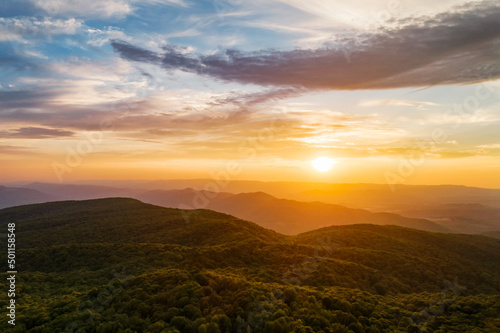 Scenic summer view of the Appalachian Mountains © aheflin