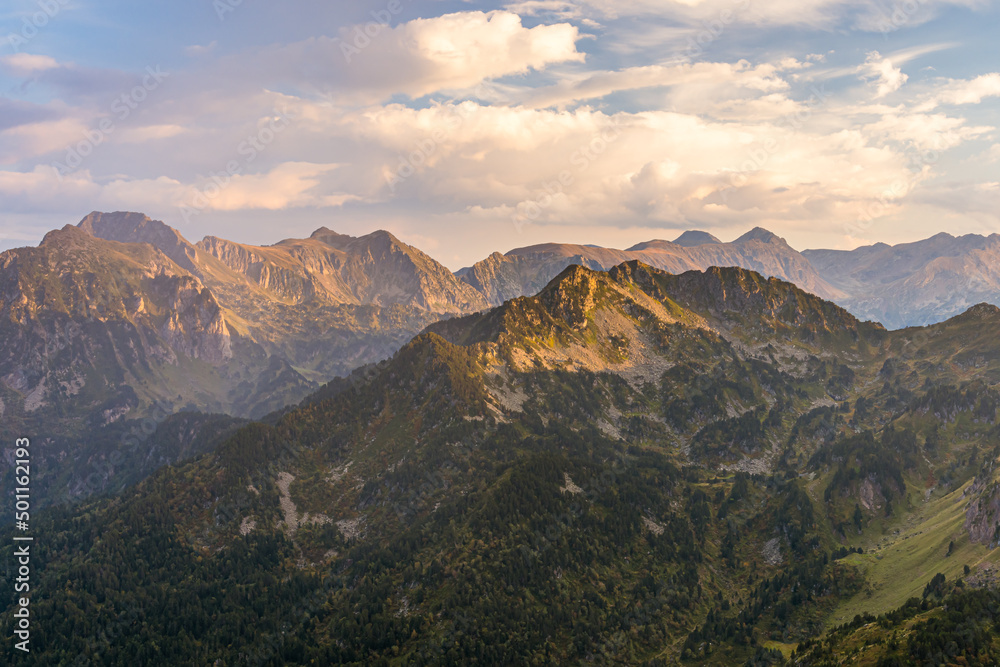 Fototapeta premium Sunset in the mountains