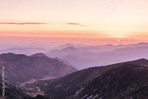Sunrise in the mountains © zkcristian