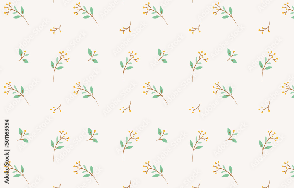 minimalist floral seamless pattern minimalist floral seamless pattern