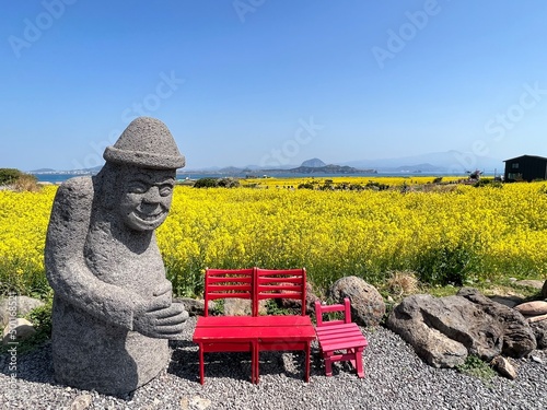 View from Gapado , Jeju, South Korea photo