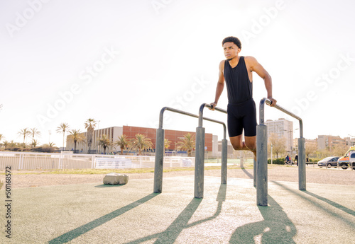 Fotografie Dips exercise
