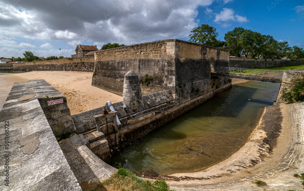 Fortin au Château-d'Oléron, Charente-Maritime, France Fortin au Château-d'Oléron, Charente-Maritime, France