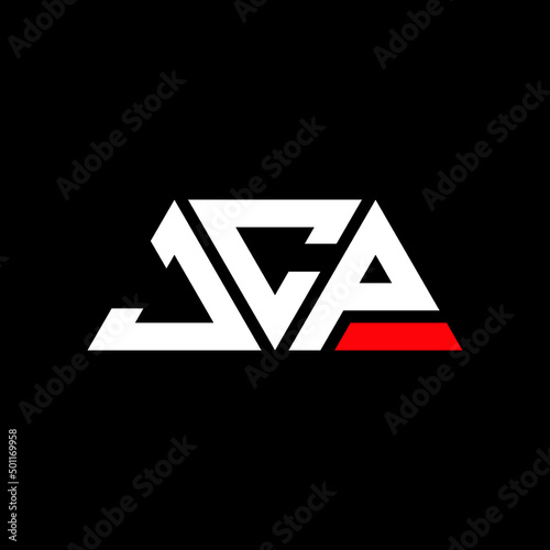 JCP triangle letter logo design with triangle shape. JCP triangle logo design monogram. JCP triangle vector logo template with red color. JCP triangular logo Simple, Elegant, and Luxurious Logo...