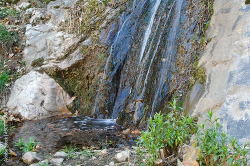 Small waterfall in the Tehachapi mountains photo