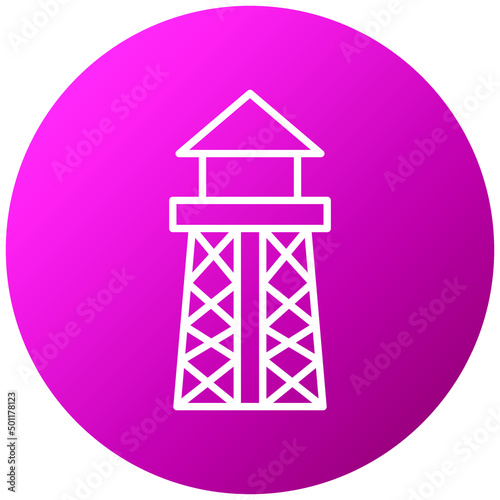 Vector Design Water Tower Icon Style