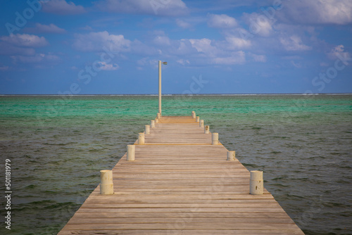 PIer in the Caribbean
