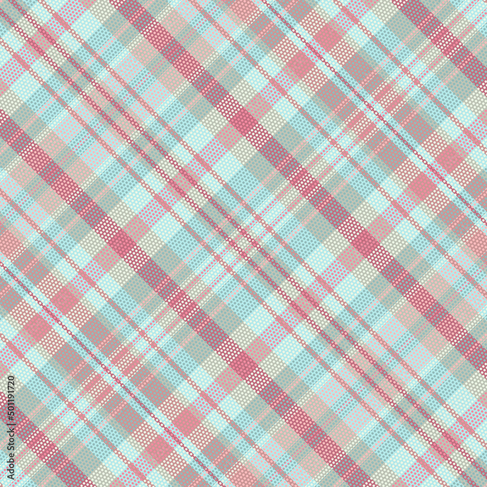 Tartan plaid pattern with texture and summer color. Vector illustration. Tartan plaid pattern with texture and summer color. Vector illustration.
