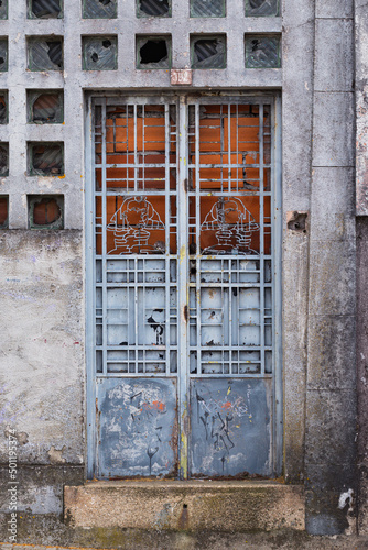 Door in Porto, Portugal