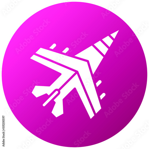 Vector Design Jet Icon Style