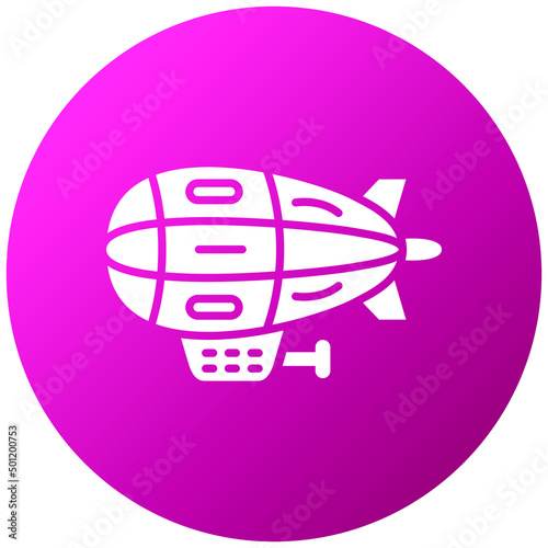 Vector Design Zeppelin Icon Style