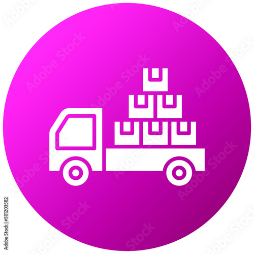 Vector Design Freight Icon Style