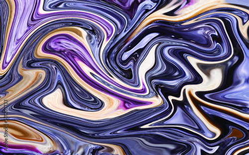 Luxury liquid marble texture purple acrylic vector background pattern