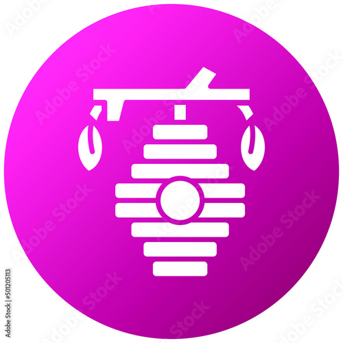 Vector Design Beehive Icon Style