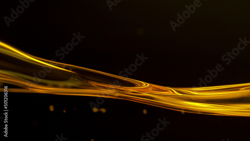 Freeze Motion Shot of Flowi...