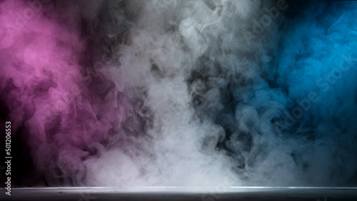 Neon atmospheric smoke, abs...