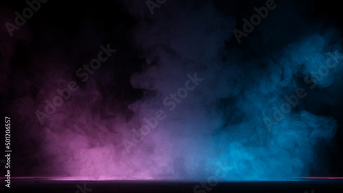 Neon atmospheric smoke, abs...