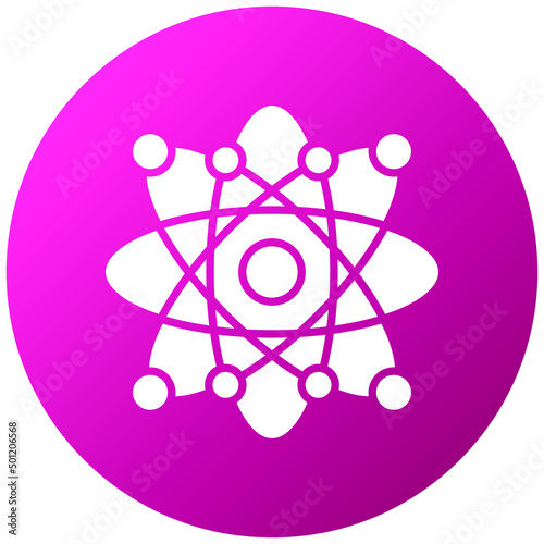 Vector Design Atom Icon Style