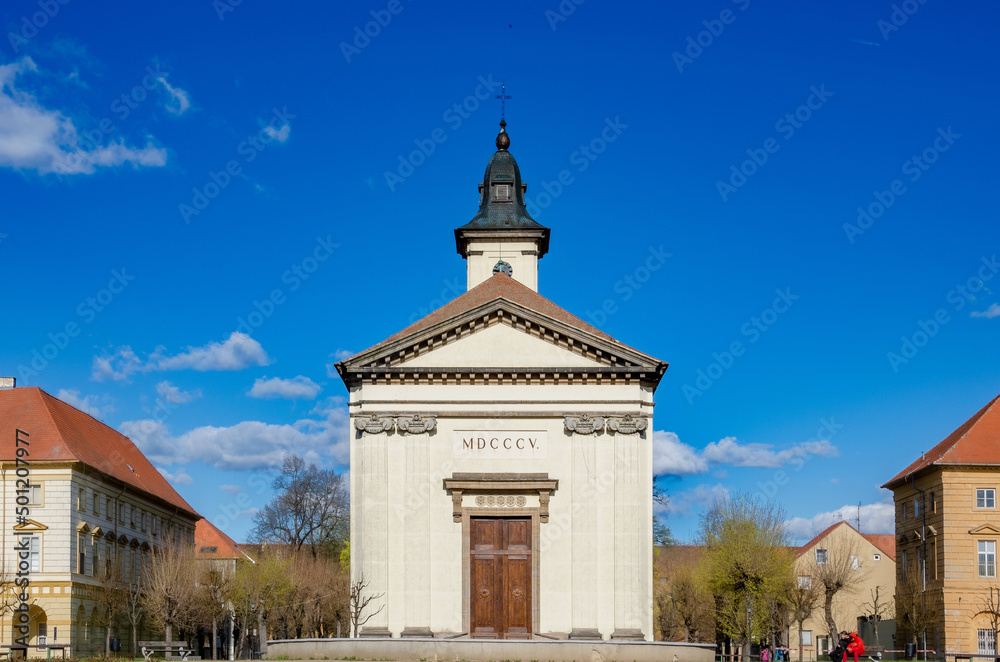Church of the Resurrection of the Lord in Terezin in Czech Republic