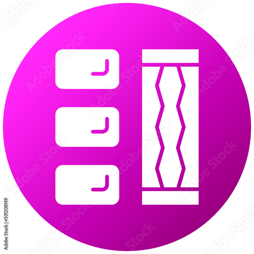 Vector Design Chewing Gum Icon Style