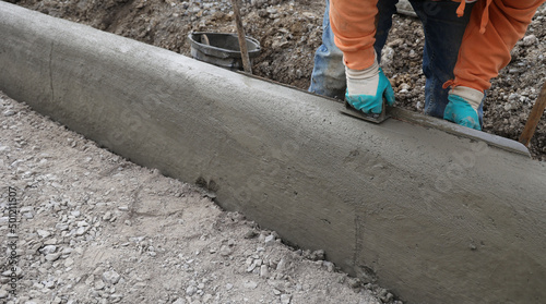 Cuadro en lienzo concrete curb